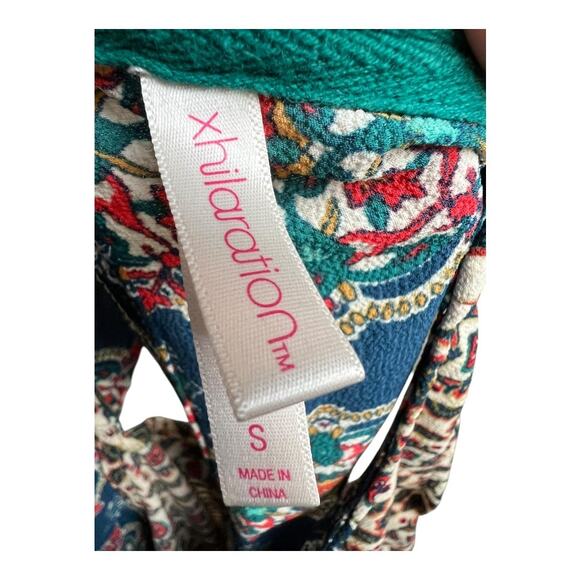 Festival Top Shirt Blouse Concert Summer Skimpy Beach Crop y2k Tank Boho S - Picture 6 of 7
